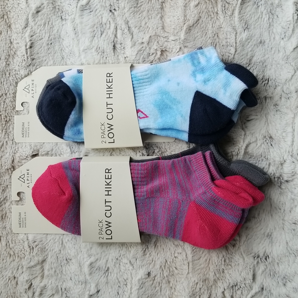 4 Pairs Alpine Design Explorer Low Cut Tab Socks